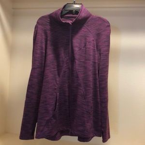 Zella purple workout jacket 1X